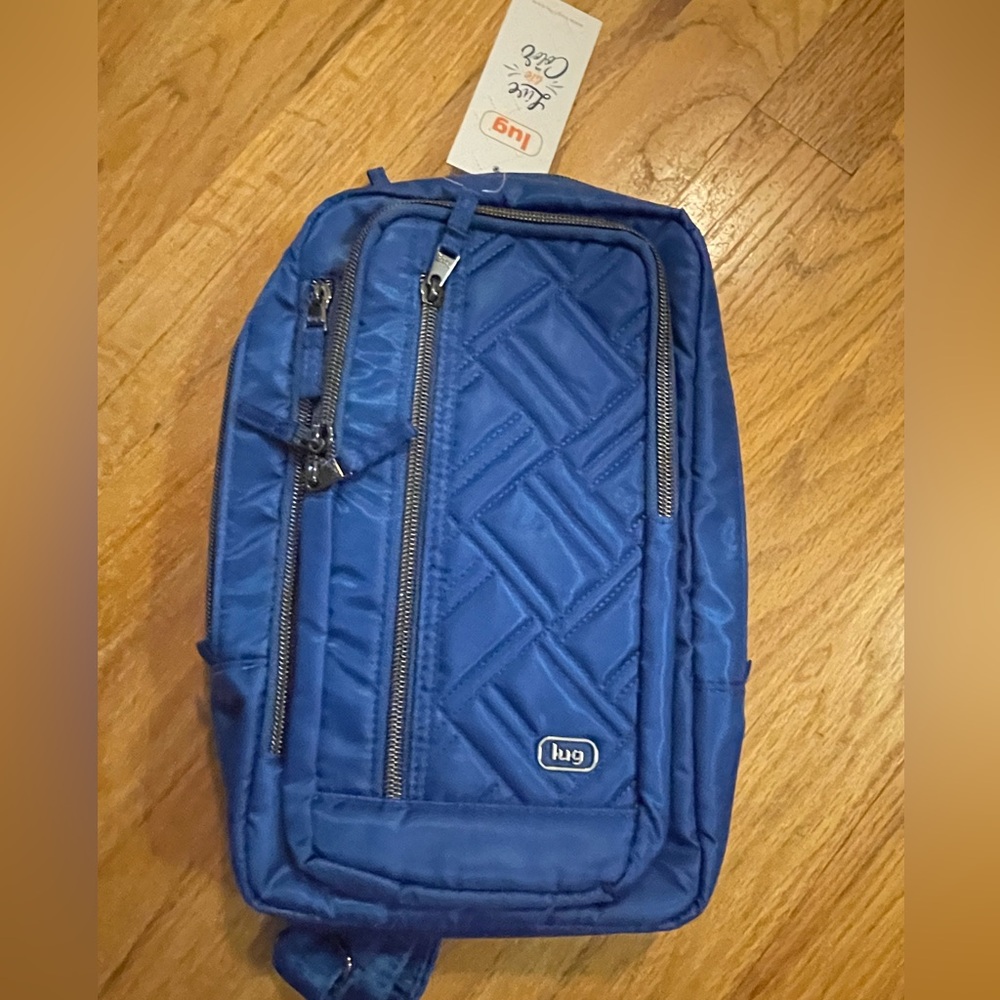 Lug Tailback sling in Azure Blue NWT